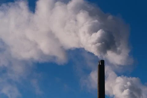 Factory chimney Stock Photos
