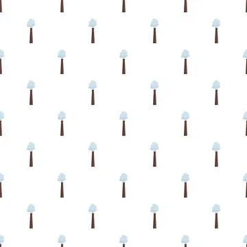 Factory chimneys emitting smoke repeating pattern illustration Illustrazione stock