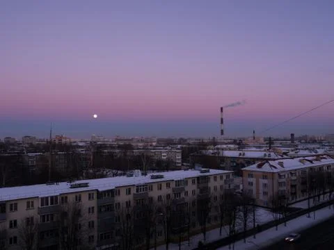 The Factory chimneys. Stock Photos