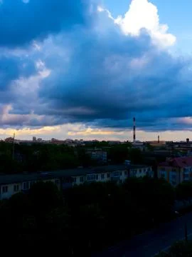 The Factory chimneys. Stock-Fotos