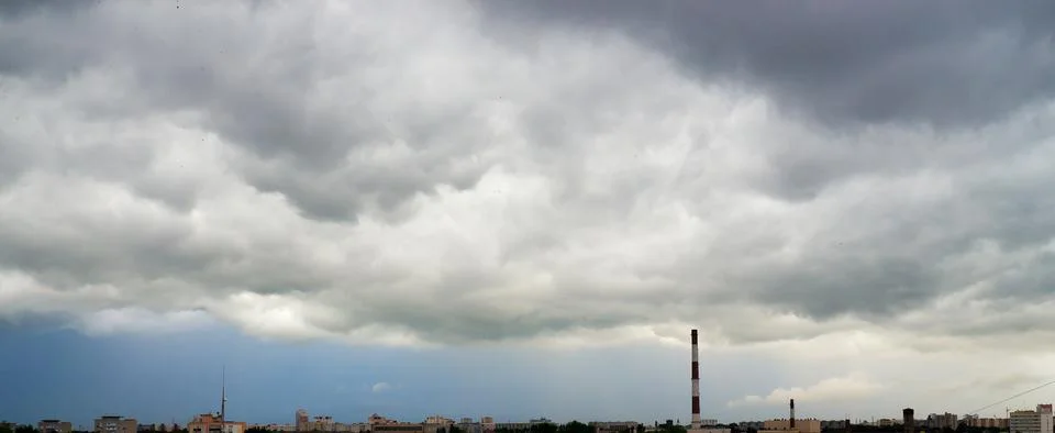 The Factory chimneys. Stock Photos
