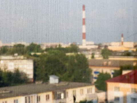 The Factory chimneys. 스톡 사진