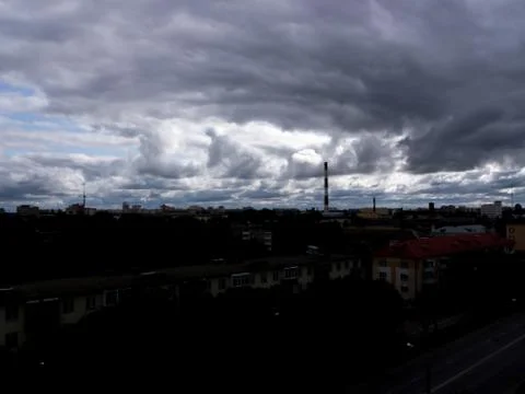 The Factory chimneys. Stock-Fotos