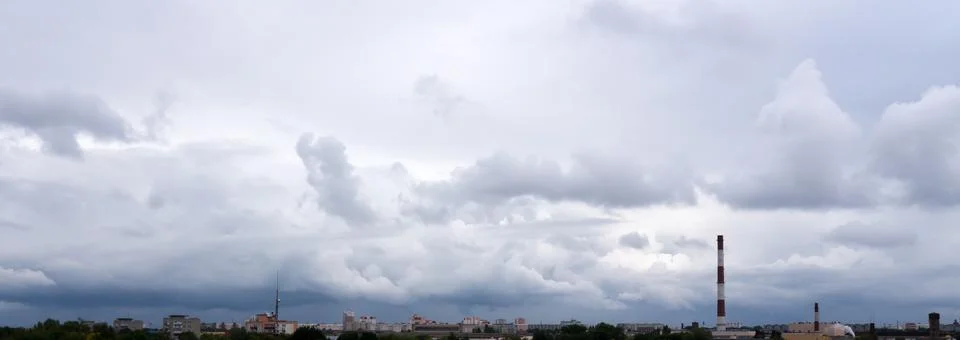 The Factory chimneys. 스톡 사진