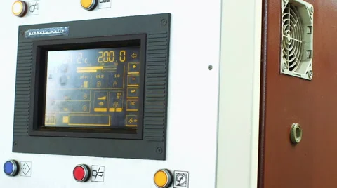 Factory coffee machine in operation Video stock 52314031