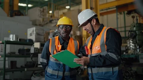 Factory Collaboration 스톡 동영상 330939464