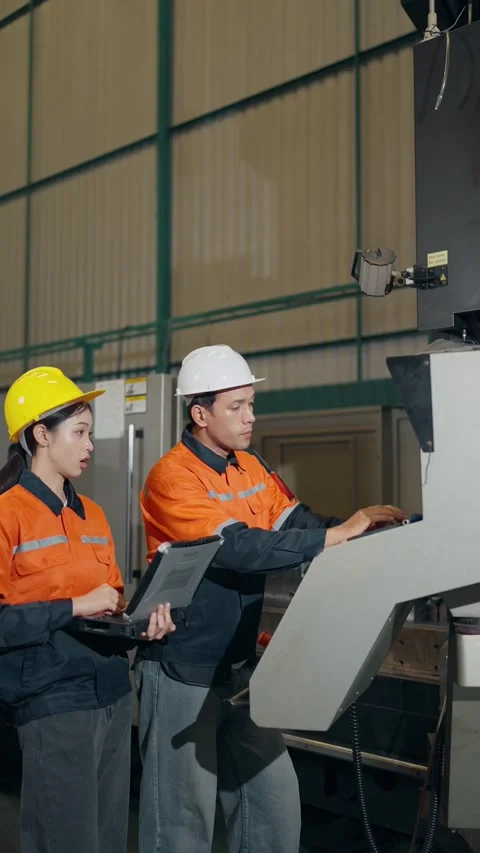 Factory Collaboration Stock-Footage 336315885