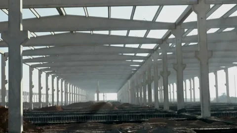 Factory concrete Stock Footage 166412857
