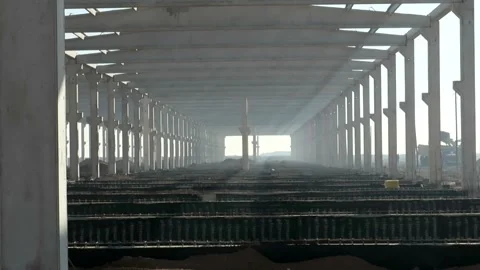 Factory concrete Stock Footage 166524718