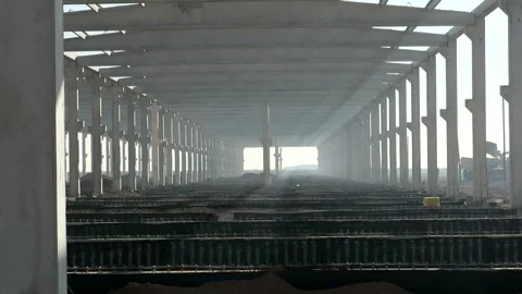Factory concrete Stock Footage 166524739