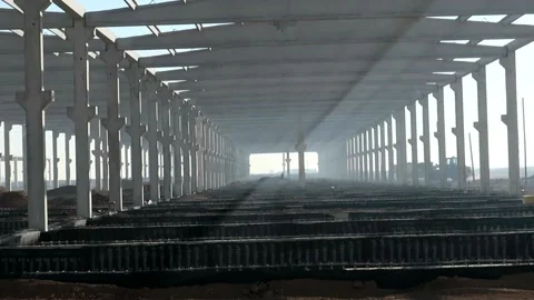 Factory concrete Stock Footage 166524826