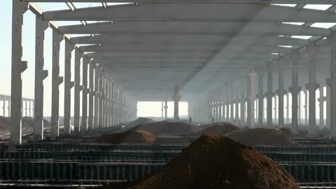 Factory concrete Stock Footage 166526151