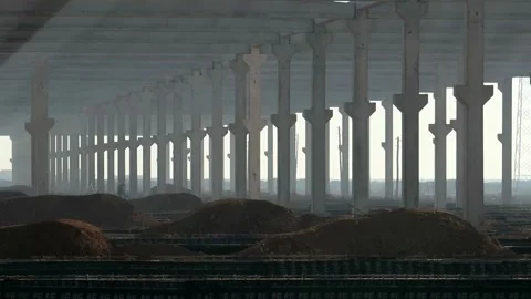 Factory concrete Stock Footage 166526184