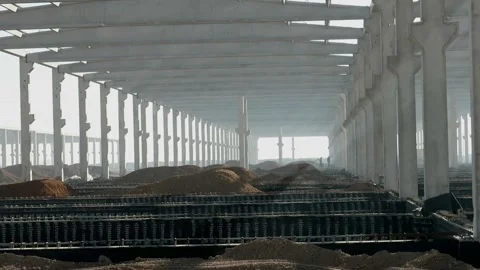 Factory concrete Stock Footage 166526758