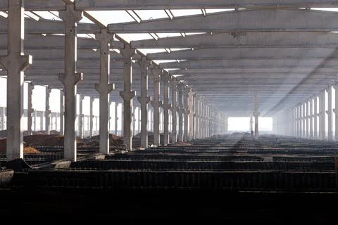Factory concrete Stock Photos