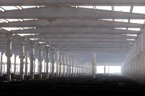 Factory concrete Stock Photos