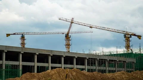 Factory construction 2 Stock Footage 227314605