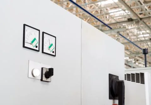 Factory control box Stock Photos