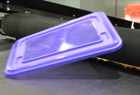 Factory Conveyor Belt Stock Footage 927126