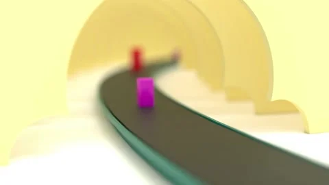 Factory conveyor belt line roller deliver parcels Stock Footage 304905929