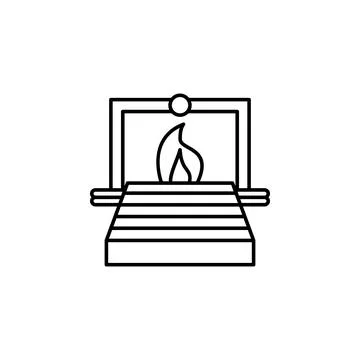 Factory, conveyor, production icon. Element of production icon for mobile Stock Illustration
