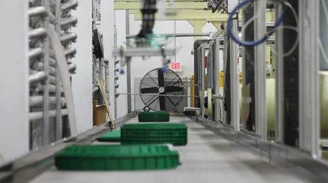 Factory Conveyor Time Lapse Stock Footage 38012712