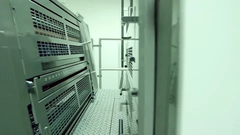 Factory corridor Stock Footage 77051819