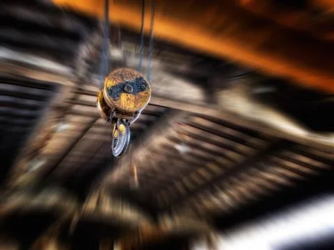 Factory crane Stock Photos