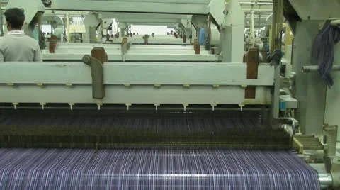 Factory Cross Threading Machines Stock Footage