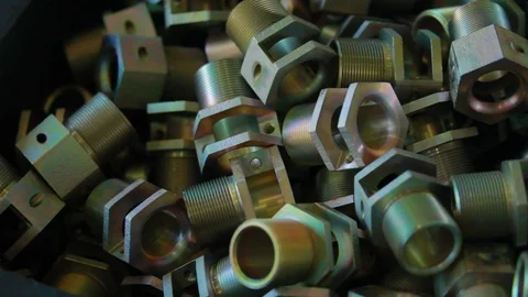 Factory drill parts Stock Footage 93315262