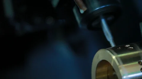 Factory drill parts Stock Footage 93315311