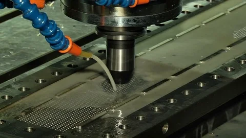 Factory drilling parts Stock Footage 70393084