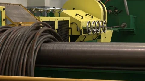 Factory equipment and Industrial materials. Video stock 336862952