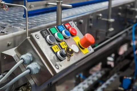 Factory equipment - technology background Foto stock