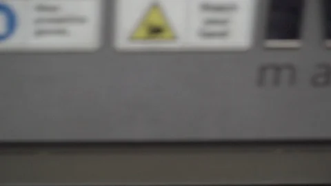 Factory equipment at work. The detail is large. Stock Footage 128957376
