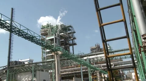 Factory Exterior shot Stock Footage 5296844