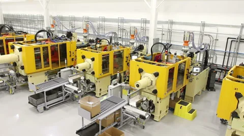 Factory Floor with Machinery Vidéo 38013857