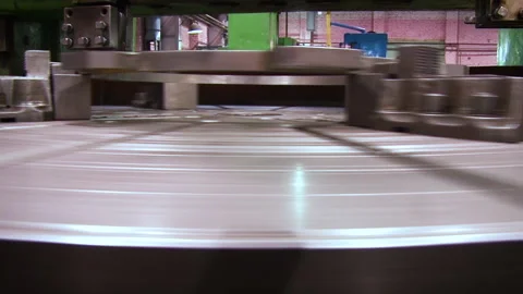 Factory Floor in Motion Stock Footage 341268712