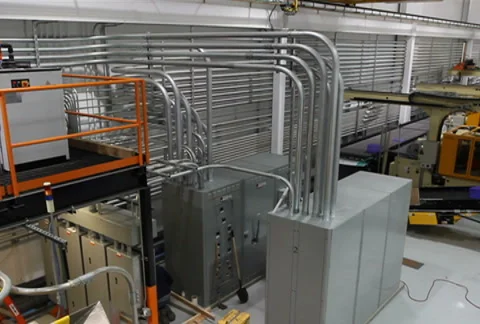 Factory Floor Pan Stock Footage 936210