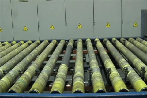 At The Factory Stock Footage 497982