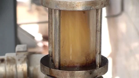 Factory for fruit processing in juices Stock Footage 107287385