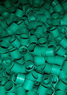 Factory-green-plastic-texture-00 Stock Photos