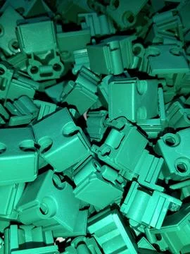 Factory-green-plastic-texture-010 Stock Photos