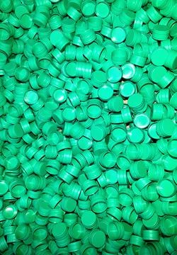 Factory-green-plastic-texture-02 Stock Photos