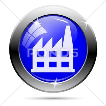 Factory icon Stock Illustration