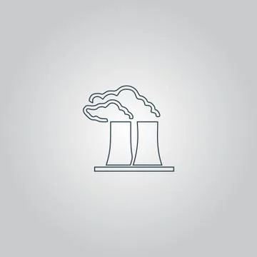 Factory icon Stock Illustration