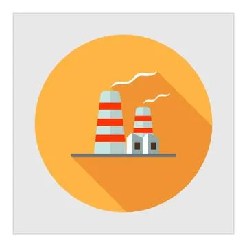 Factory icon 스톡 일러스트