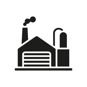 Factory icon vector design templates simple and modern Stock Illustration