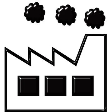 Factory Stock Illustration