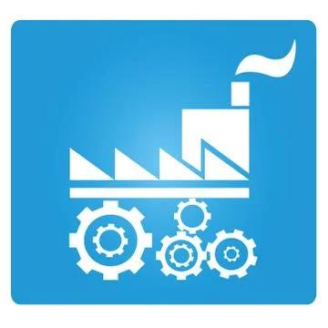 Factory Stock Illustration